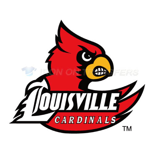 Louisville Cardinals Iron-on Stickers (Heat Transfers)NO.4866